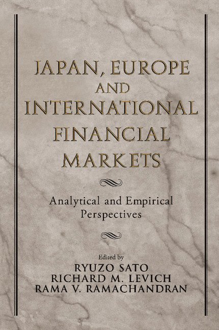 Japan, Europe, and International Financial Markets 1
