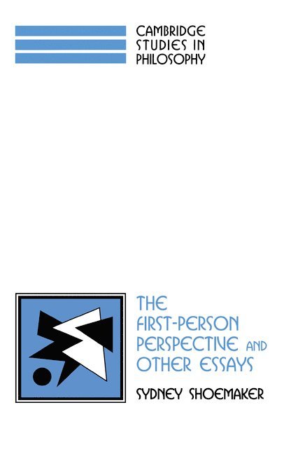 The First-Person Perspective and Other Essays 1