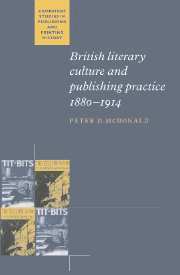 bokomslag British Literary Culture and Publishing Practice, 1880-1914