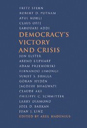 Democracy's Victory and Crisis 1