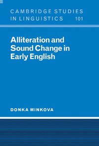 bokomslag Alliteration and Sound Change in Early English