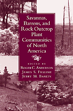 Roger C. Anderson, etc. - Savannas, Barrens, and Rock Outcrop Plant Communities of North America, Inbunden