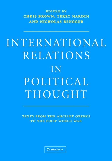 International Relations in Political Thought 1