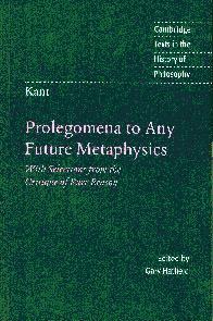 Immanuel Kant, Gary Hatfield - Kant: Prolegomena to Any Future Metaphysics, Inbunden