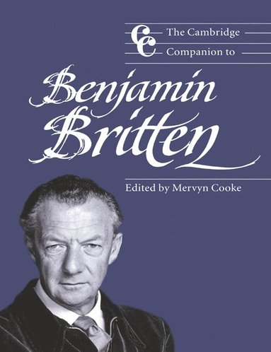 bokomslag The Cambridge Companion to Benjamin Britten