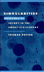 Thomas Adam Pepper - Singularities, Häftad