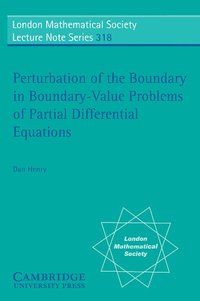 bokomslag Perturbation of the Boundary in Boundary-Value Problems of Partial Differential Equations