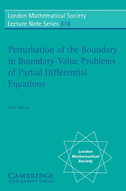 Perturbation of the Boundary in Boundary-Value Problems of Partial Differential Equations 1