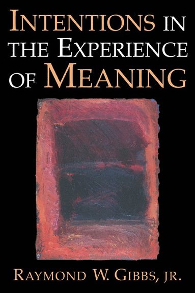 bokomslag Intentions in the Experience of Meaning