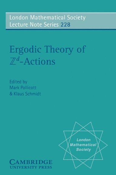 bokomslag Ergodic Theory and Zd Actions