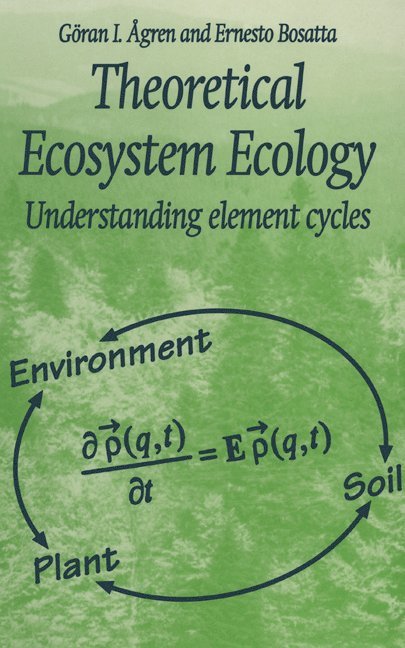 Theoretical Ecosystem Ecology 1