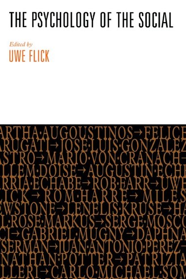 Uwe Flick - The Psychology of the Social, Inbunden