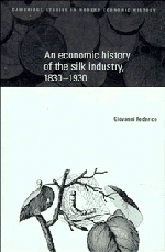 An Economic History of the Silk Industry, 1830 1930 1