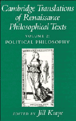 Jill Kraye - Cambridge Translations of Renaissance Philosophical Texts, Inbunden