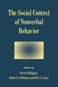 bokomslag The Social Context of Nonverbal Behavior