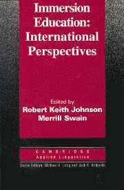 Robert Keith Johnson, Merrill Swain - Immersion Education, Inbunden