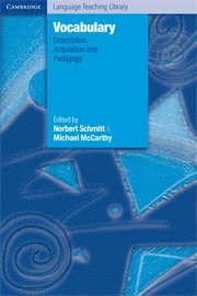 Norbert Schmitt, Michael McCarthy - Vocabulary, Inbunden