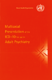 bokomslag Multiaxial Presentation of the ICD-10 for Use in Adult Psychiatry