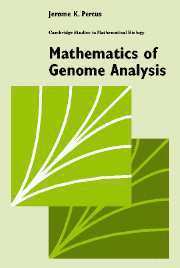 Jerome K. Percus - Mathematics of Genome Analysis, Häftad