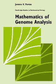 Mathematics of Genome Analysis 1
