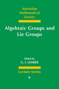 bokomslag Algebraic Groups and Lie Groups