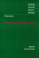 bokomslag Nietzsche: Untimely Meditations