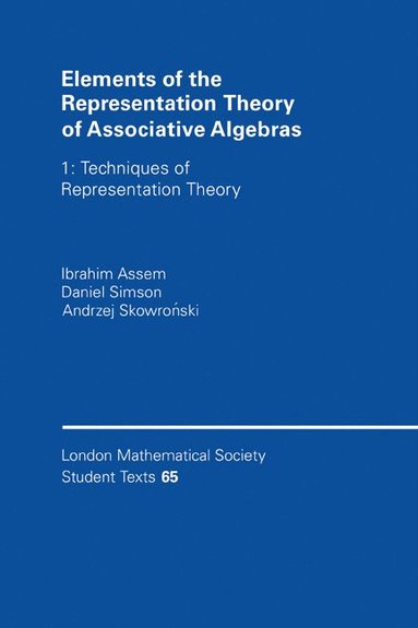 bokomslag Elements of the Representation Theory of Associative Algebras
