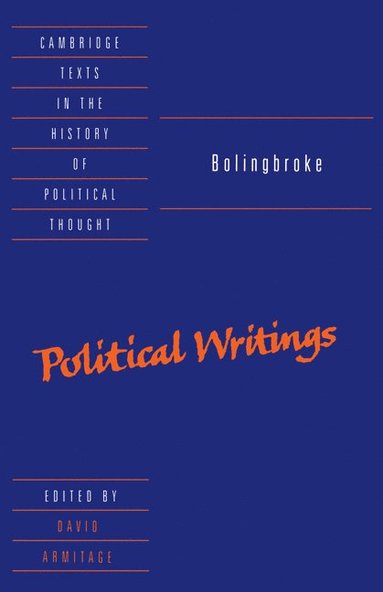 bokomslag Bolingbroke: Political Writings