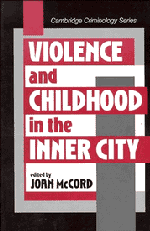 bokomslag Violence and Childhood in the Inner City