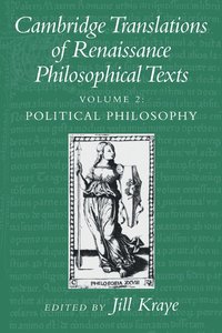 bokomslag Cambridge Translations of Renaissance Philosophical Texts