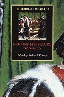bokomslag The Cambridge Companion to English Literature, 1500-1600