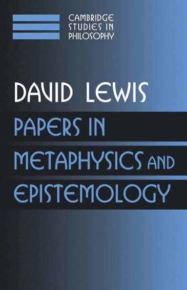 bokomslag Papers in Metaphysics and Epistemology: Volume 2
