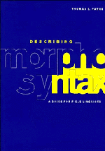 Describing Morphosyntax 1