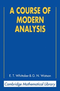 bokomslag A Course of Modern Analysis