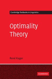 bokomslag Optimality Theory