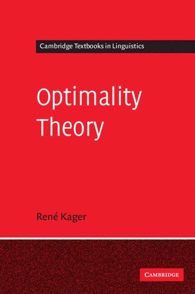 bokomslag Optimality Theory