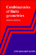 bokomslag Combinatorics of Finite Geometries