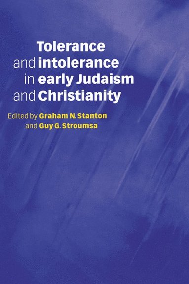 bokomslag Tolerance and Intolerance in Early Judaism and Christianity