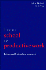 Helvia Bierhoff, S. J. Prais - From School to Productive Work, Inbunden