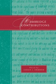 bokomslag Cambridge Contributions
