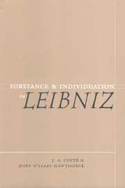 bokomslag Substance and Individuation in Leibniz