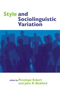 bokomslag Style and Sociolinguistic Variation