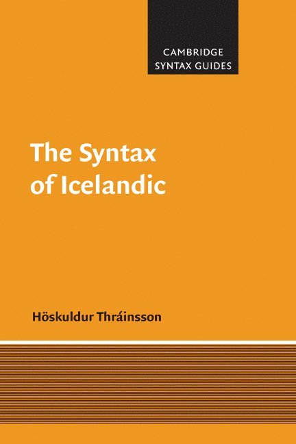 The Syntax of Icelandic 1