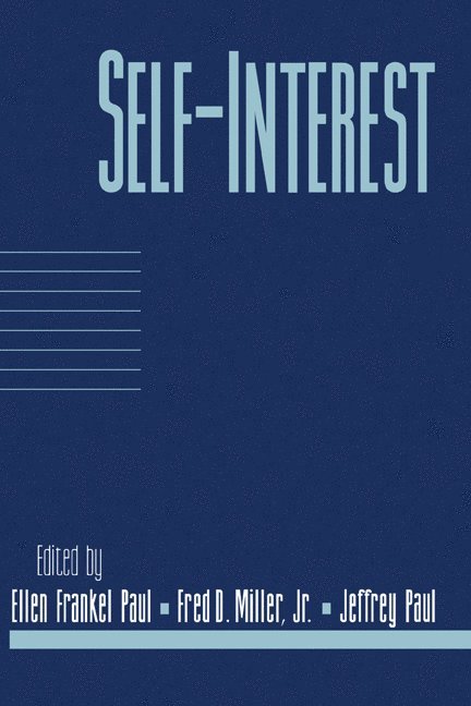 Self-Interest: Volume 14, Part 1 1