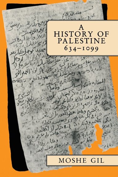 bokomslag A History of Palestine, 634-1099