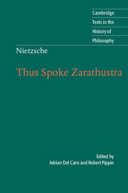 Robert Pippin, Robert (University of Chicago) Pippin - Nietzsche: Thus Spoke Zarathustra, Häftad