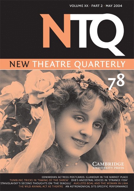 New Theatre Quarterly 78: Volume 20, Part 2 1