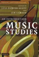 bokomslag An Introduction to Music Studies
