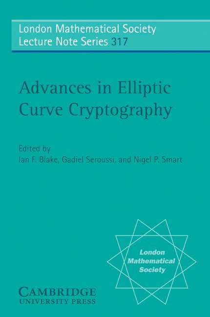 Advances in Elliptic Curve Cryptography 1