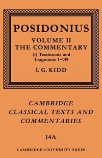 bokomslag Posidonius: Volume 2, Commentary, Part 1